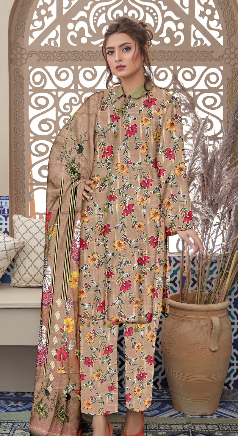 PRINTED LAWN COLLECTION DABI JACQUARD