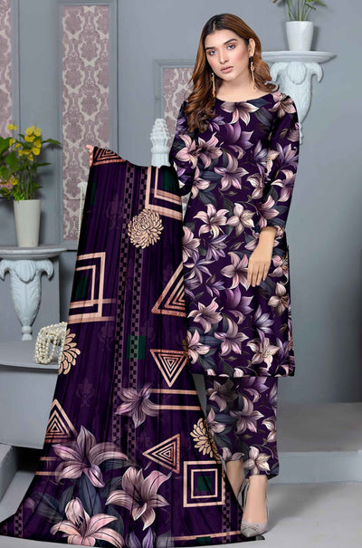 PRINTED LAWN MARIAB COLLECTION 3pc UNSTICHED MB101