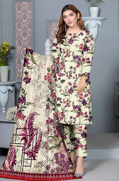 PRINTED LAWN MARIAB COLLECTION 3pc UNSTICHED MB102