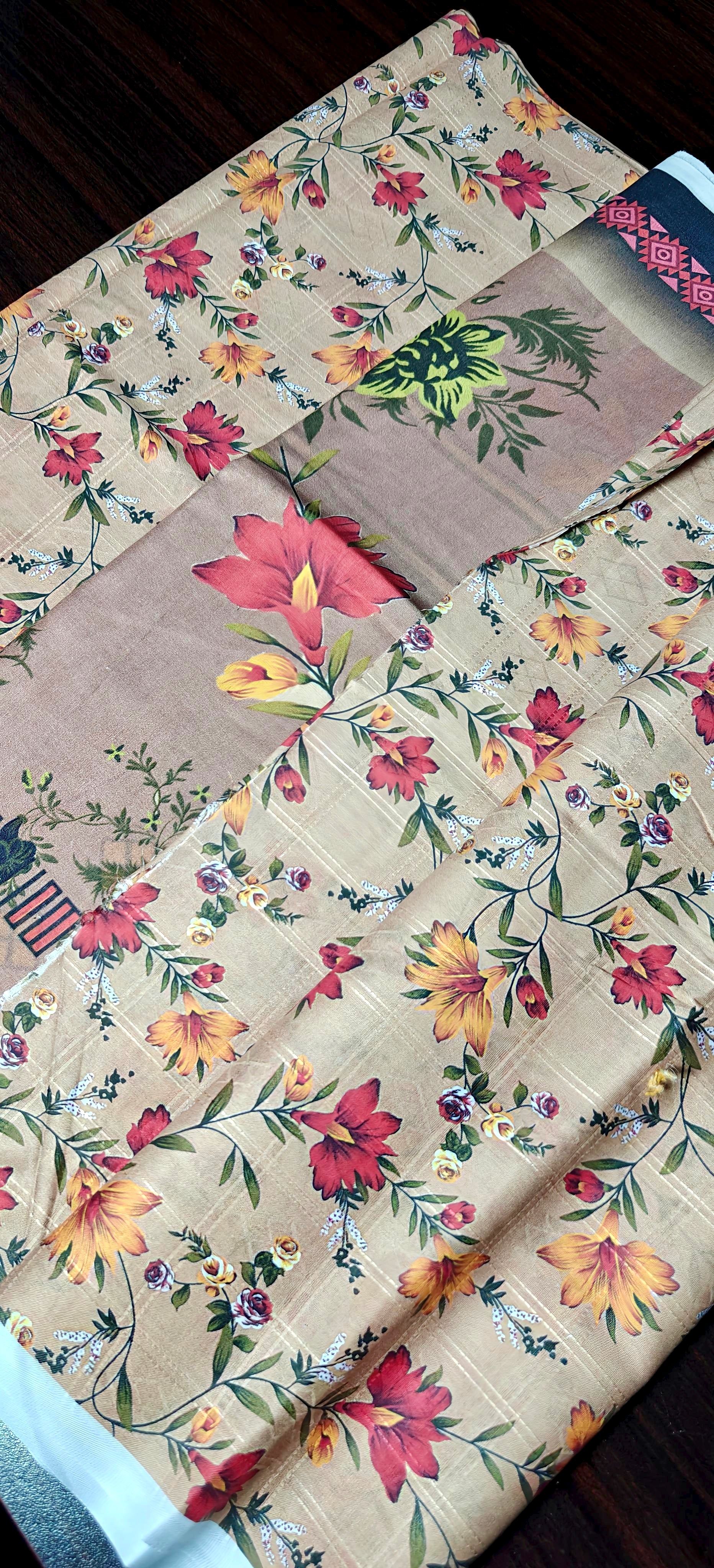 YASHFA NOOR PRINTED LAWN DABI JACQUARD ALLOVER STYLE COLLECTION (3D BANA DORA ) 3PC UNSTICHED YDJ04