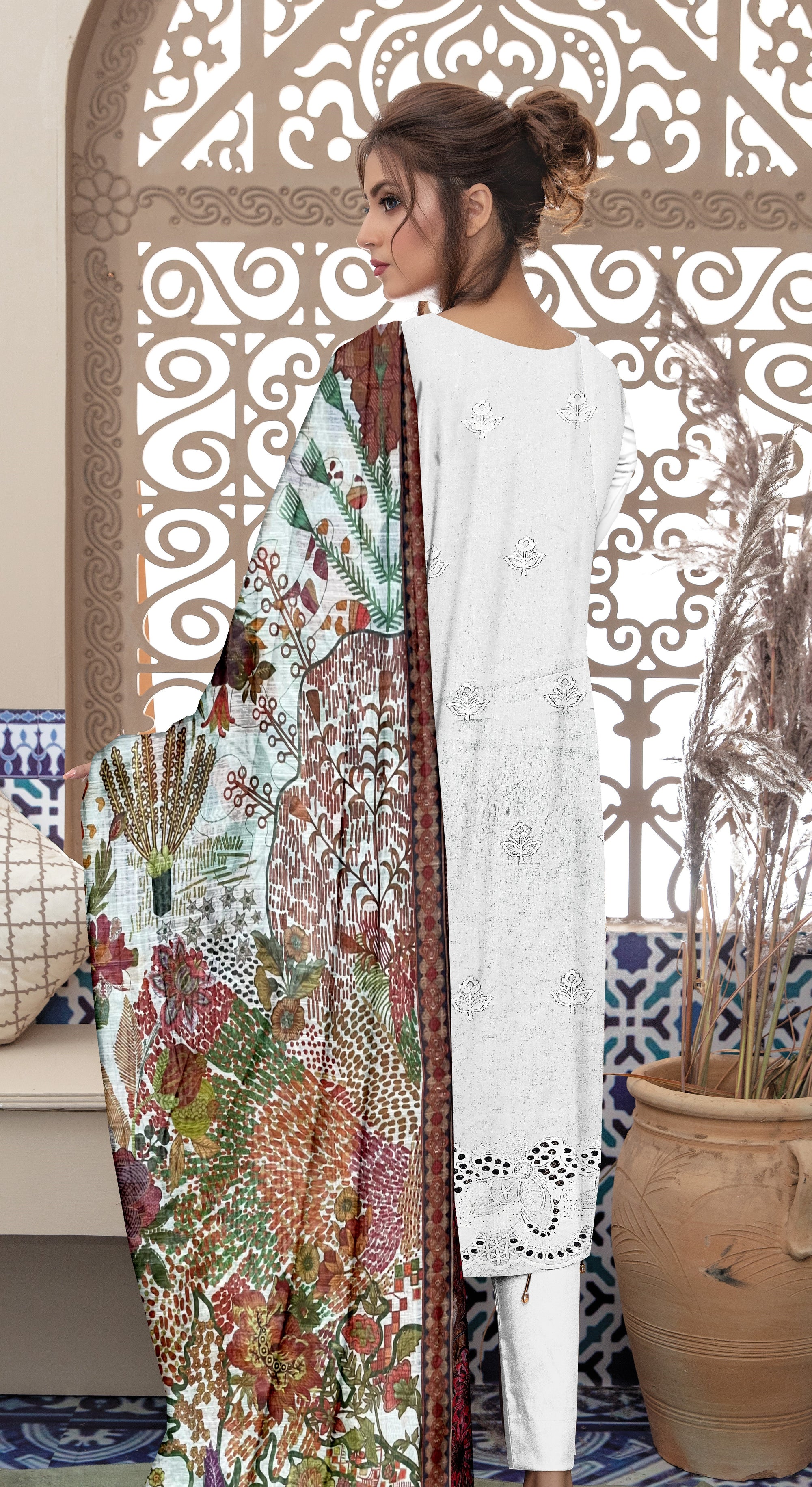 YASHFA NOOR CHIKANKARI COLLECTION 2025 SALE CK10