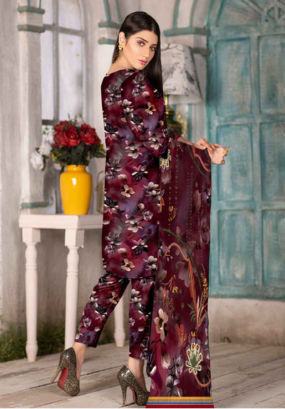 PRINTED LAWN MARIAB COLLECTION 3pc UNSTICHED MB106