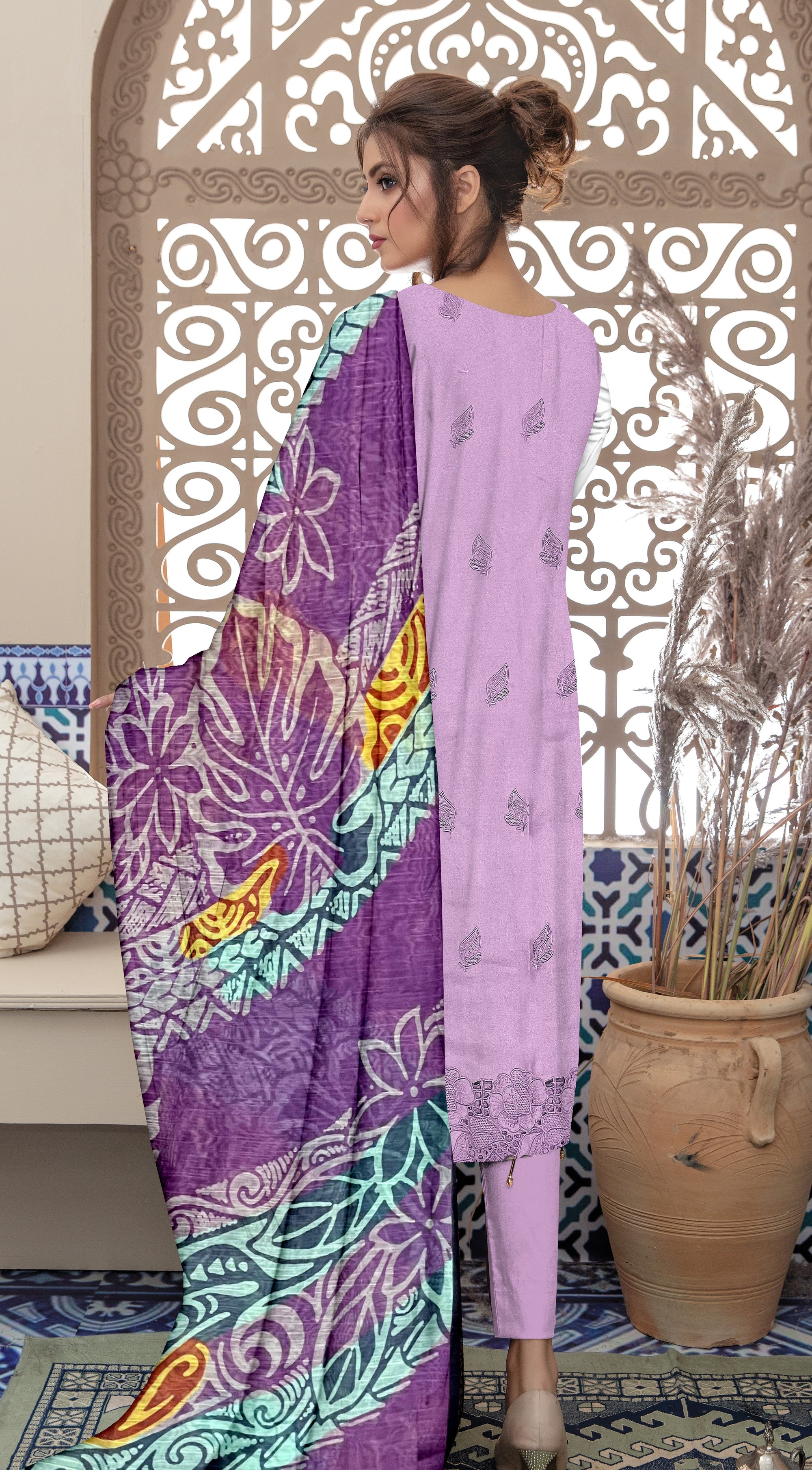 YASHFA NOOR CHIKANKARI COLLECTION 2025 SALE CK04