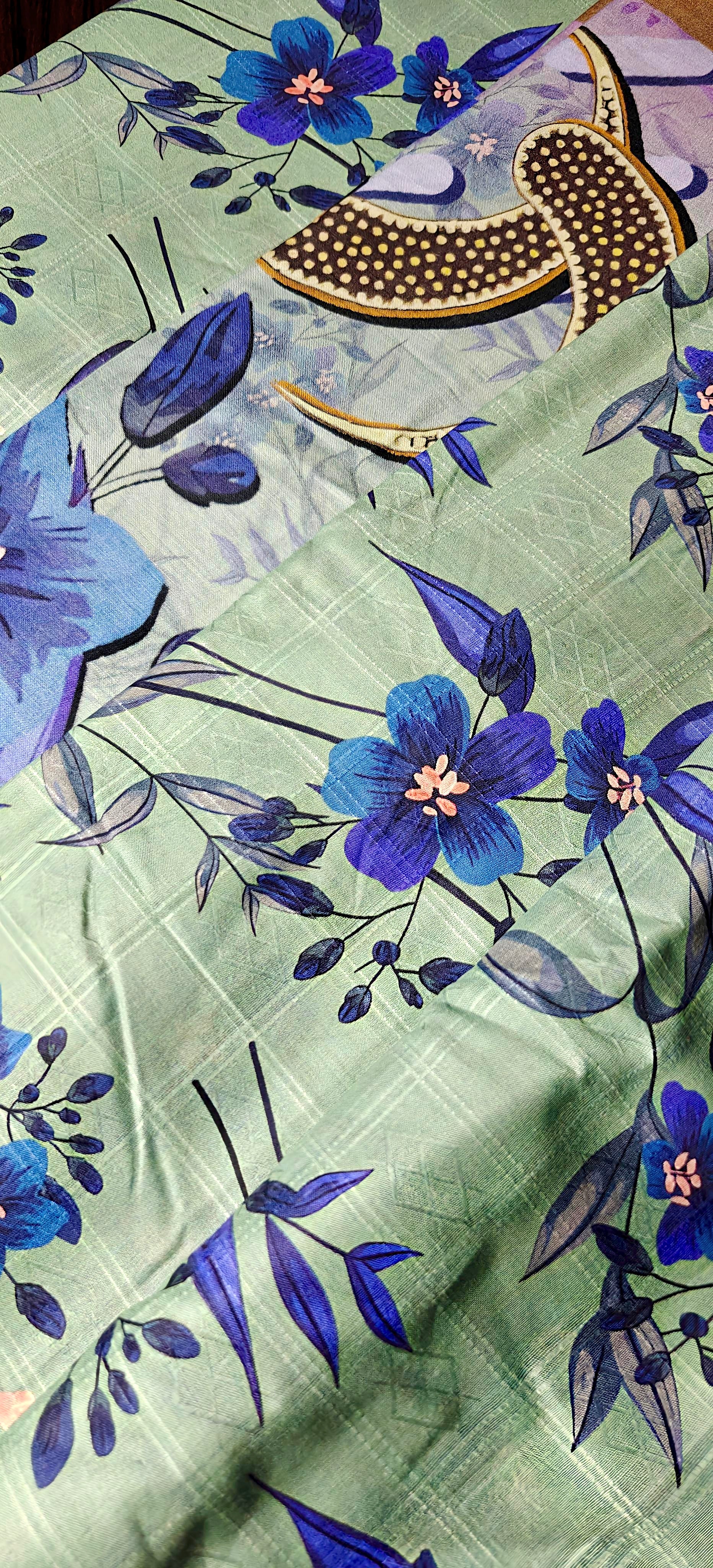 YASHFA NOOR PRINTED LAWN DABI JACQUARD ALLOVER STYLE COLLECTION (3D BANA DORA ) 3PC UNSTICHED YDJ16