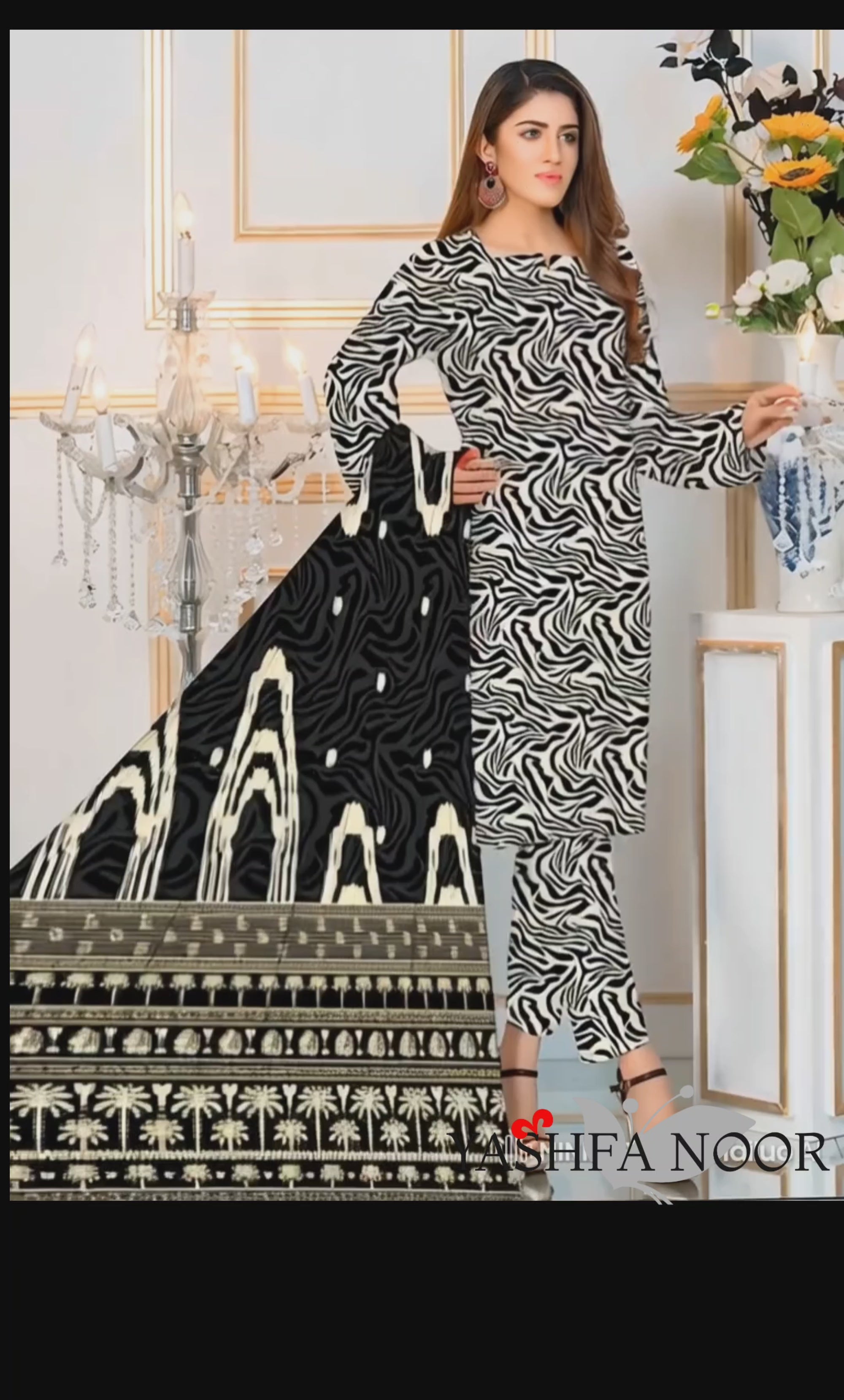 PRINTED LAWN SAPPHIRE COLLECTION 3pc unstitched SP05