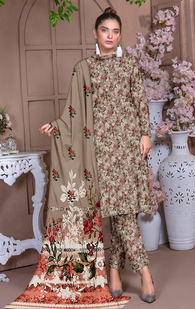 PRINTED LAWN SAPPHIRE COLLECTION 3pc UNSTICHED SP03