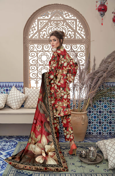 PRINTED LAWN BAROQUE COLLECTION 3pc UNSTICHED BP03
